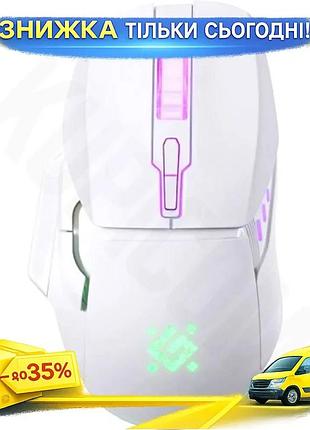 Ku бездротова миша defender universal fit оптична з rgb підсвічуванням 1200-3200 dpi для комп'ютера ге uni2l_k