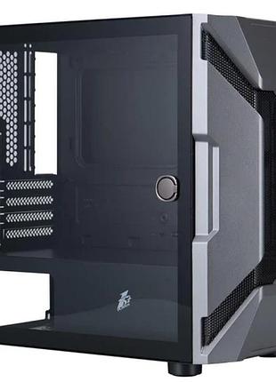 Ku компьютерный корпус 1stplayer universal fit mini tower black для micro atx mini itx с закаленным ст uni2l_k 3