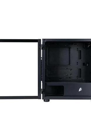 Ku компьютерный корпус 1stplayer universal fit mini tower black для micro atx mini itx с закаленным ст uni2l_k 9