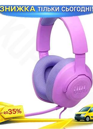 Ku навушники jbl quantum universal fit 100m2 purple дротові геймерські з мікрофоном 3,5 мм накладні дл uni2l_k