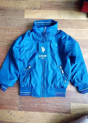 Двусторонние осенние куртки polo u.s. polo assn (размеры 3, 4, 5, 6) - разграждающий состав!