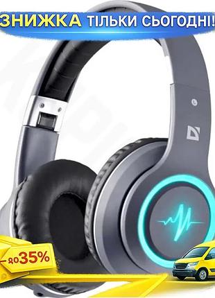 Ku беспроводные наушники defender universal fit freemotion grey bluetooth геймерские накладные с микро uni2l_k