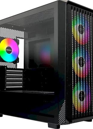 Ku корпус montech x5m universal fit black mid tower для micro atx mini itx игровой корпус с подсветкой uni2l_k 3