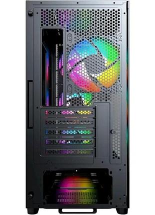 Ku корпус montech x5m universal fit black mid tower для micro atx mini itx игровой корпус с подсветкой uni2l_k 9