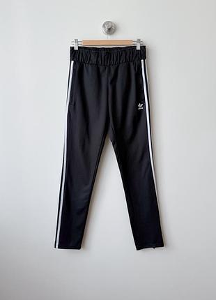 Штани adidas чорні три полоси