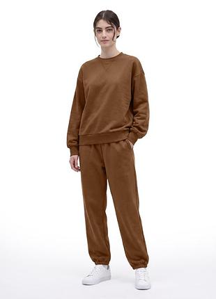 Жіночі чорні джогери штани equilibri brown dark, xl 3