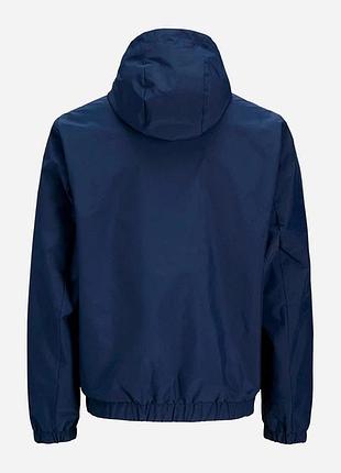 Мужская чёрная прямая куртка jack & jones xs 7