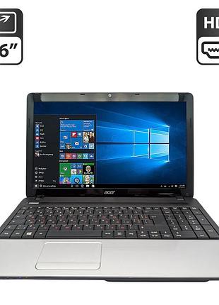 Ноутбук acer aspire e1-571 / 15.6" (1366x768) tn / intel core i3-3120m (2 (4) ядра по 2.5 ghz) / 8 gb ddr3 / 500 gb hdd / intel hd
