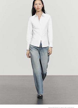 Біла сорочка massimo dutti 4
