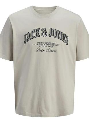 Чоловіча пряма футболка jack & jones xxl