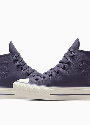 Шкіряні кеди converse chuck taylor all star lift 37р 4