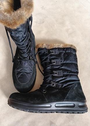 Оригінальні жіночі зимові термо чоботи черевики legero gore-tex австрія