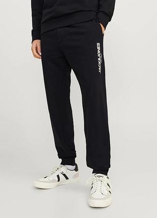 Чоловічі чорні штани jack & jones