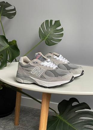 😍 женские кроссовки new balance 990v3 grey m990gy3