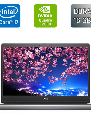Мобильная рабочая станция б-класс dell precision 7550 / 15.6" (1920x1080) ips / intel core i7-10750h (6 (12) ядер по 2.6 - 5.0