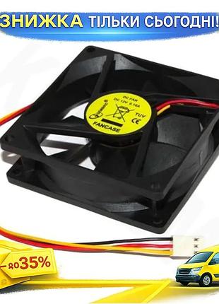 Ku вентилятор gembird 80х80 universal fit мм для корпусу 3-pin охолодження пк тихий 27 дб активне охол uni2l_k