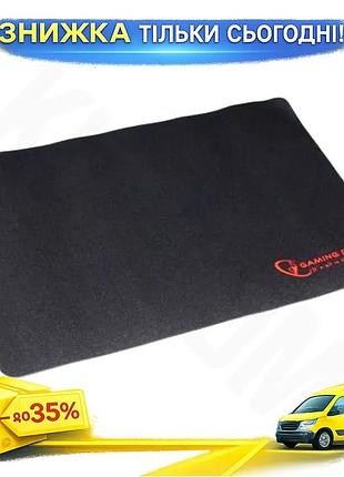 Ku килимок gembird mp-game-m universal fit black ігровий тканинний великий однотонний для комп'ютера т uni2l_k