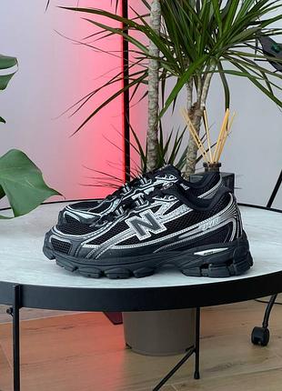 Мужские кроссовки new balance 740 black silver