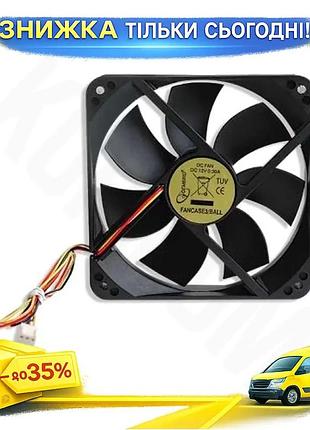 Ku вентилятор gembird 120 universal fit мм чорний 2000 об/хв для корпусу пк охолодження системи вентил uni2l_k