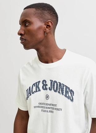 Чоловіча cloud dancer футболка jack & jones 3