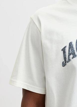 Чоловіча cloud dancer футболка jack & jones 4