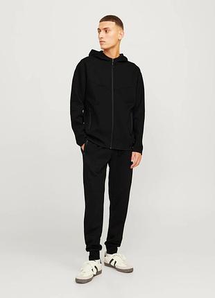 Мужские серые джоггеры брюки jack & jones черный, m 5