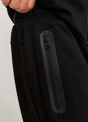 Мужские серые джоггеры брюки jack & jones черный, m 6