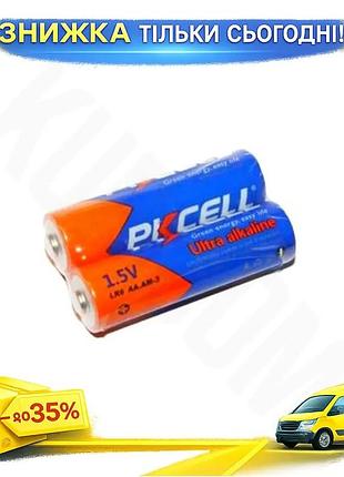 Ku батарейка aa pkcell universal fit щелочная 1.5v 2 шт для пультов дистанционного управления источник uni2l_k