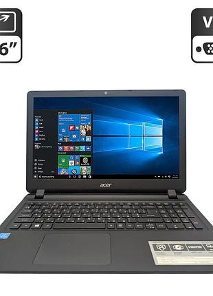 Ноутбук acer aspire es1-532 / 15.6" (1366x768) tn / intel pentium n4200 (4 ядра по 1.1 - 2.5 ghz) / 8 gb ddr3 / 320 gb hdd / intel
