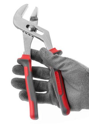 Ku клещи трубные intertool universal fit 250 мм для сантехников и домашних мастеров щипцы переставные uni2l_k 8