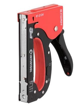 Ku степлер intertool механічний universal fit 3 в 1 для скоб 4-14 мм цвяхів 14 мм шпильок 14 мм будіве uni2l_k 3