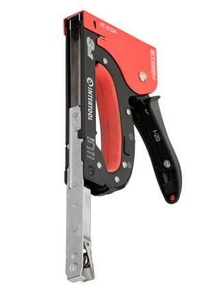 Ku степлер intertool механічний universal fit 3 в 1 для скоб 4-14 мм цвяхів 14 мм шпильок 14 мм будіве uni2l_k 8