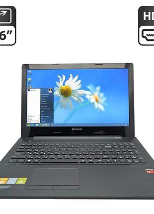 Ноутбук lenovo ideapad g50-45 / 15.6" (1366x768) tn / amd a4-6210 (4 ядра по 1.8 ghz) / 8 gb ddr3 / 500 gb hdd / amd radeon r3