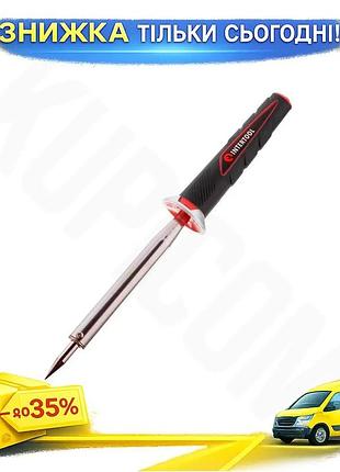 Ku паяльник контактный intertool universal fit 100 вт 750°c для пайки деталей электрический паяльник д uni2l_k