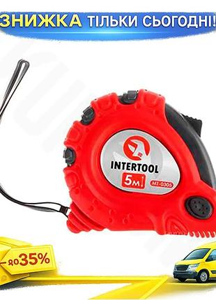 Ku рулетка intertool 5 universal fit м х 19 мм супер-магнит измерительный инструмент для точного измер uni2l_k