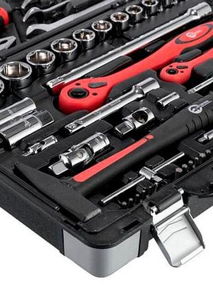 Ku набор инструмента intertool universal fit 78 ед 1/4 1/2 для ремонта авто и дома универсальный компл uni2l_k 6