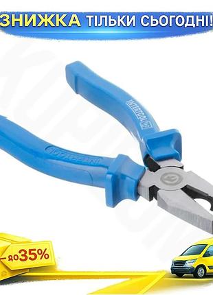 Ku плоскогубці intertool 160 universal fit мм american type для обтискання та обрізання проводів підво uni2l_k