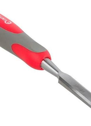 Ku стамеска плоская intertool universal fit 18 мм для работ по дереву с двухкомпонентной рукояткой из uni2l_k 4