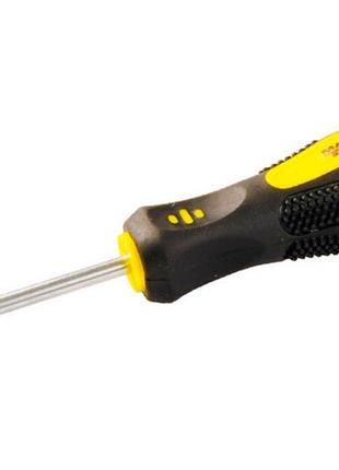 Ku отвертка шлицевая mastertool universal fit sl5 75 мм для монтажа резьбовых соединений плоская викру uni2l_k 2