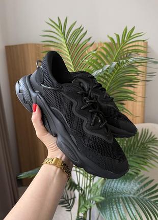 Кроссовки adidas ozweego total black 4