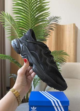 Кроссовки adidas ozweego total black 5