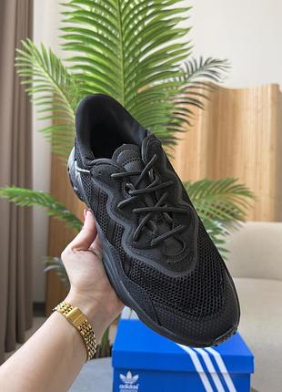 Кроссовки adidas ozweego total black 7