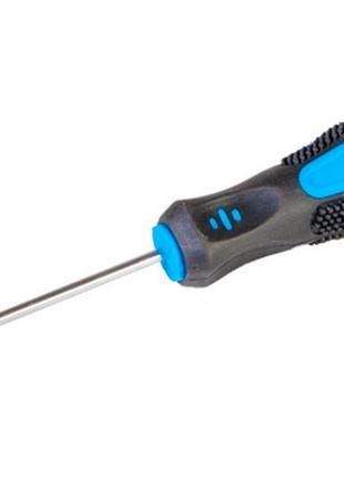 Ku отвертка крестовая mastertool universal fit ph0 75 мм для монтажа и демонтажа винтов викрутка с маг uni2l_k 2