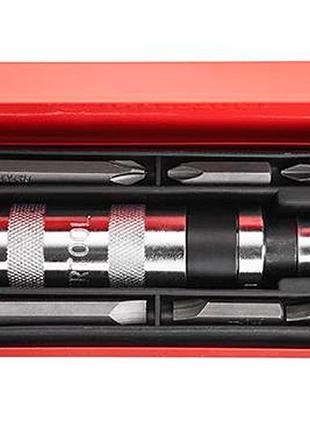 Ku ударная отвертка intertool universal fit 6 ед pro для вывинчивания ржавых крепежей ударный инструме uni2l_k 7