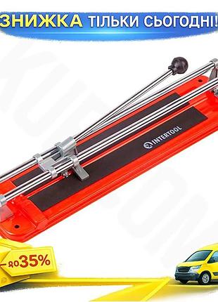 Ku плиткоріз ручний intertool universal fit 400 мм для різання плитки різак для керамічної плитки uni2l_k