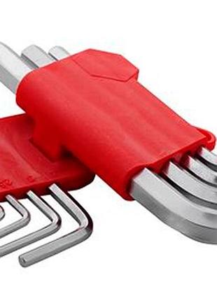 Ku набор шестигранных ключей universal fit intertool 9 шт г-образные ключи для завинчивания болтов с з uni2l_k 4