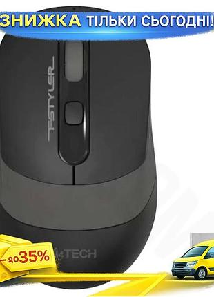 Ku беспроводная мышка a4tech universal fit fstyler бесшумная оптическая 2000dpi для пк и ноутбуков чер uni2l_k