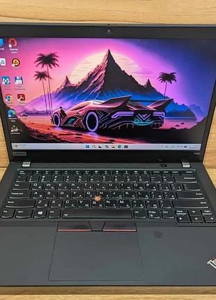 Ультрабук lenovo thinkpad t490 / 14" (1920x1080) ips touch / intel core i7-10510u (4 (8) ядра по 1.8 - 4.9 ghz) / 16 gb ddr4 / 512 2