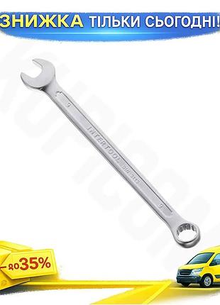 Ku ключ рожково-накидной intertool universal fit 9 мм комбинированный инструмент для закручивания креп uni2l_k