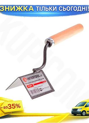 Ku кельма intertool молотковая universal fit угловая для распределения растворов на наружных углах ста uni2l_k
